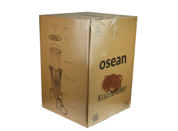 Krabbekoker osean 16kW komplett 35ltr 