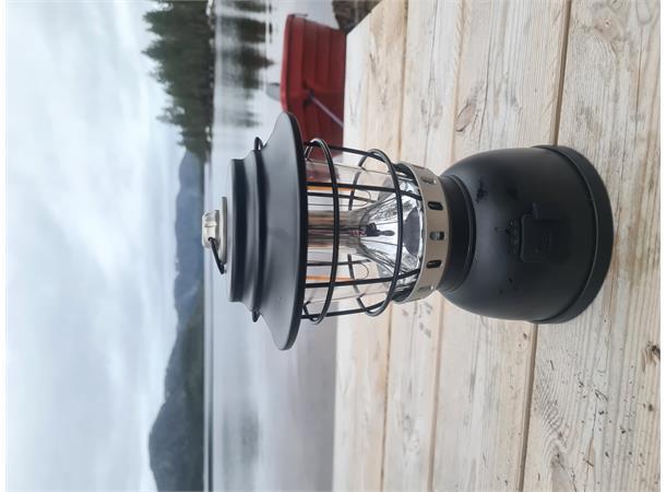 OSEAN Oppladbar Campinglykt Matt Svart