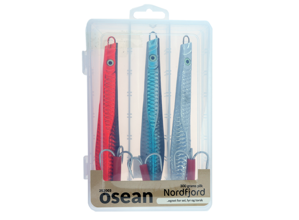 Osean Nordfjordpilken - 3pk Blyfri - 300gr 
