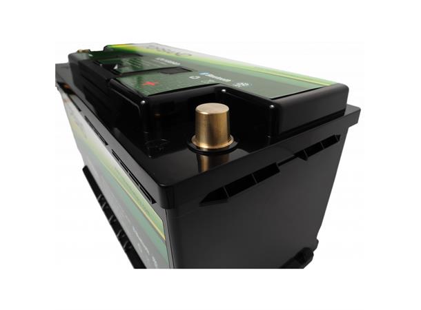Topband Lithium Heat Pro12v100Ah batteri m/Bluetooth og varmefolie