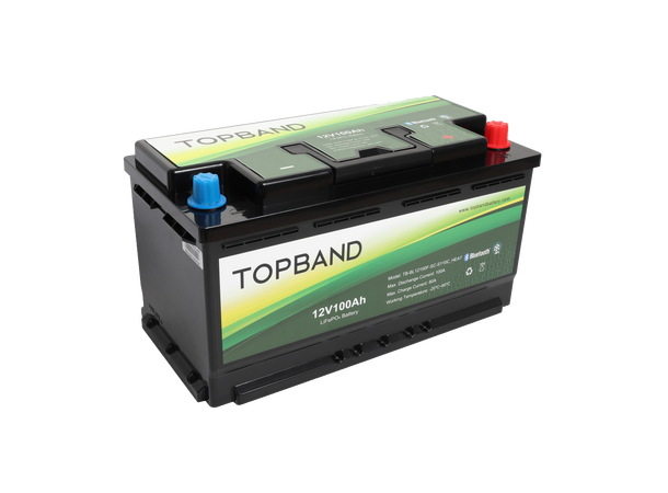 Topband Lithium Heat Pro Batteri - 12v 100Ah 