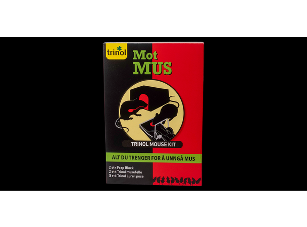 Trinol Musekit - alt du trenger mot mus 