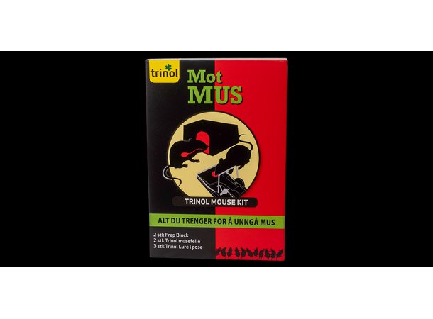 Trinol Musekit Alt du trenger mot mus 