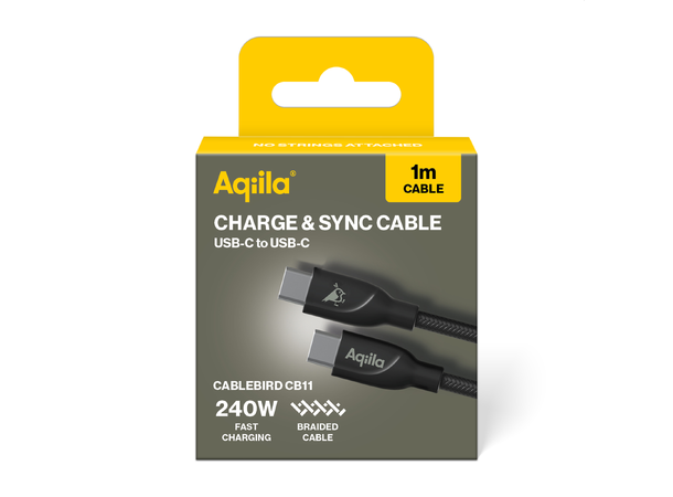 Aqiila Cablebird CB11 - 1 meter USB C - USB C 