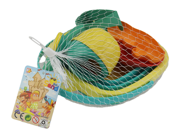Bøtte - 6 deler Wheat Straw - Strandleke sett 