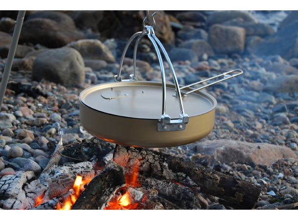 Eagle Hot Pan - Turstekepanne Aluminium - 26x6 cm - 1 kg 