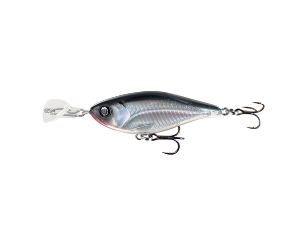 Headbanger Cranky Shad 6,4 cm Slow sink 10 g Black/Silver 
