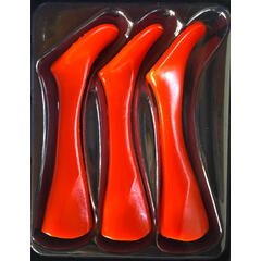 Headbanger Shad 16 Rep. tails, 3 pcs Red