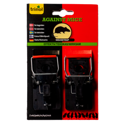 Trinol Musefelle - 2pk plast/metall Felle - Mus