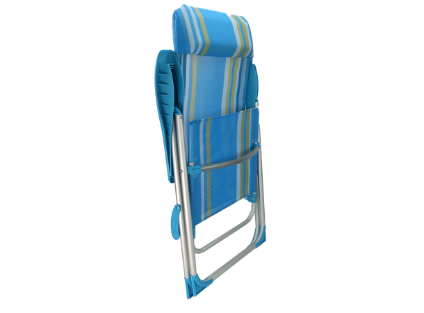 BÅL Campingstol aluminium 60x60x43/112cm