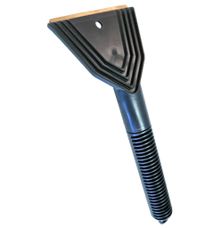 Isskrape m/ messingblad 32x11cm