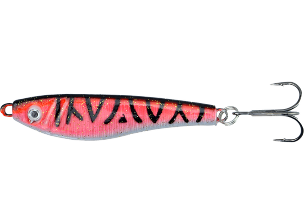 Osean Tigersilda Rød/Sort - Holografisk - 18gr 
