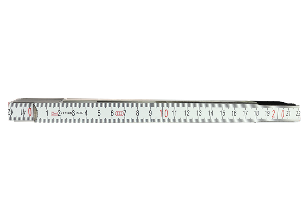 Tommestokk tre 2m metrisk 3,2x16mm Vorel