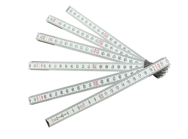 Tommestokk tre 2m metrisk 3,2x16mm Vorel
