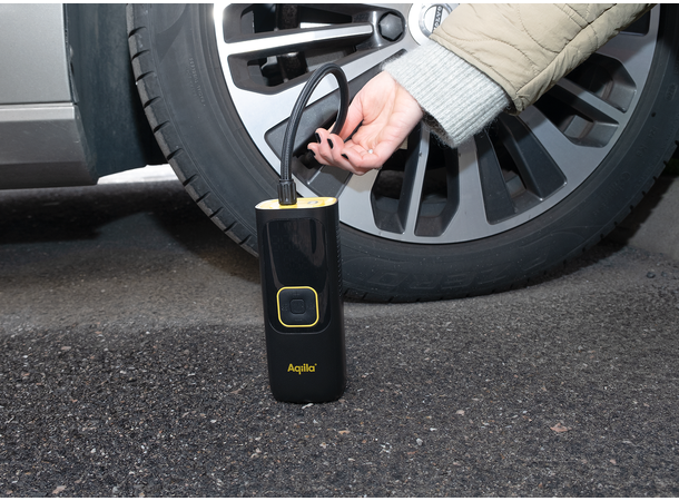 Aqiila Airbird C7 Luftkompressor med powerbank 