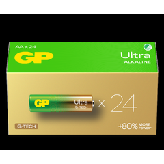 GP Ultra Alkalisk batteri 1,5v AA 24pk 15AU/LR6