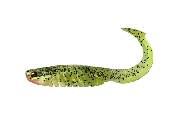 Headbanger BangerRibs V2 5-pack 6,9 cm Softbait 3 g Lime Shad 