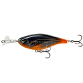 Headbanger Cranky Shad 10,1 cm Slow sink 33 g Black/Orange