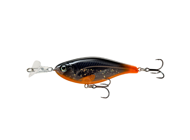 Headbanger Cranky Shad 10,1 cm Slow sink 33 g Black/Orange 