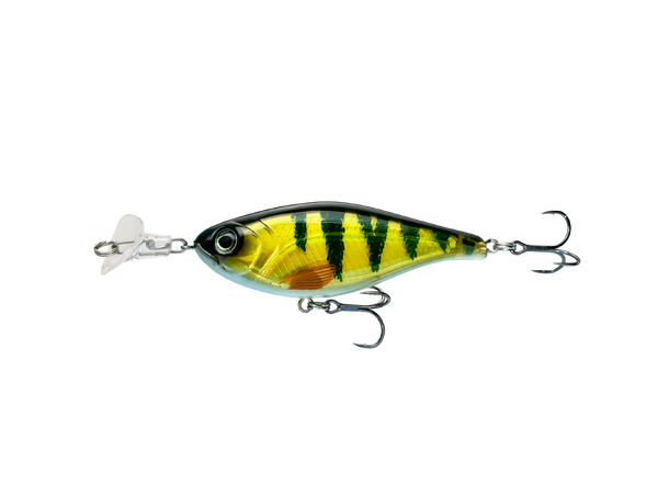 Headbanger Cranky Shad 10,1 cm Slow sink 33 g Natural Perch 