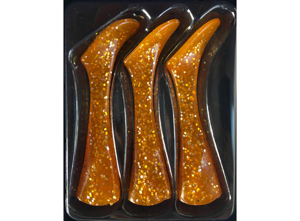 Headbanger Shad 16 Rep. tails, 3 pcs Whisky 