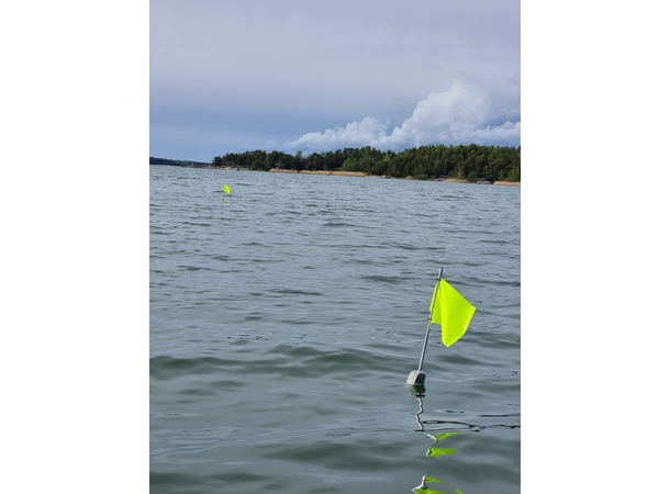 Apaja Flaggbøye - 100cm - 2pk For garn og teiner 