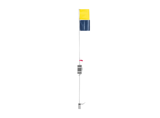 Apaja Flaggbøye - 240cm For garn og teiner 