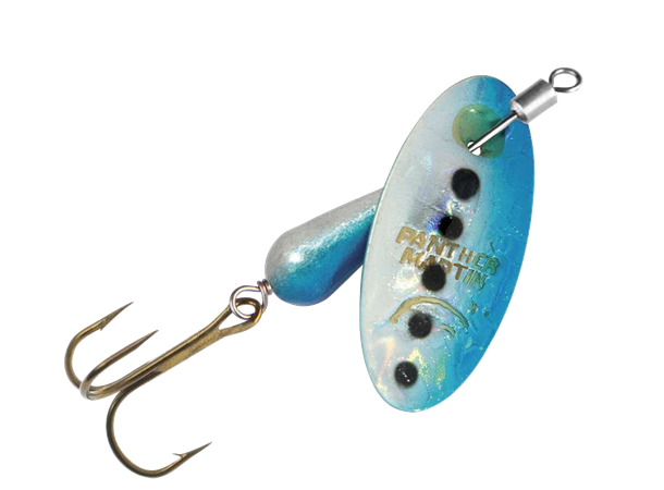 Panther Martin - Inline swivel Holographic Silver/Blue - 7gr