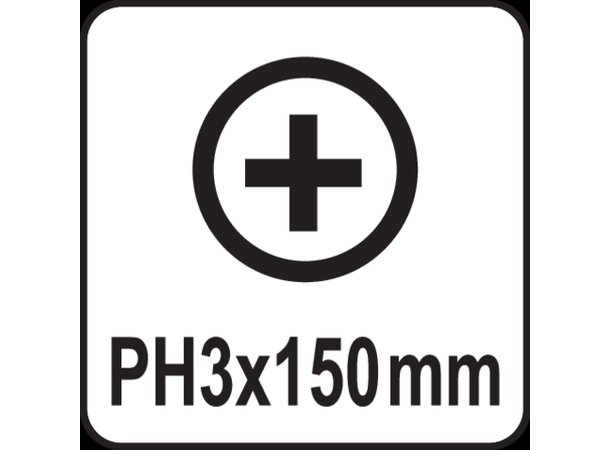 Yato Phillps skrutrekker Stjerneskrutrekker - PH3x150mm 