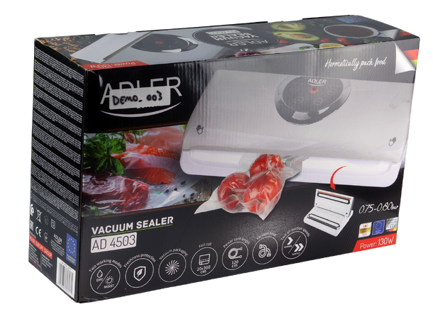 Adler AD 4503 Vakuum sealer - 130W 
