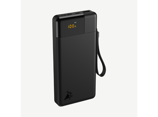 Aqiila Powerbird B20B 20000mAh Powerbank - 20W - svart 