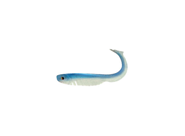Headbanger BangerRibs V2 5-pack 6,9 cm Softbait 3 g Blue/White 
