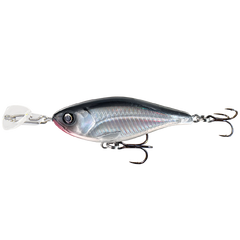 Headbanger Cranky Shad Slow sink - Black/Silver