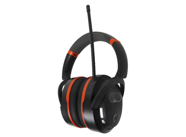 Hørselvern Pro m/Bluetooth og DAB Bluetooth 5.3 -30dB - 30t brukstid - LIS 