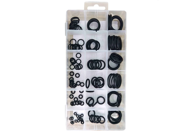 O-ring assortement 125 deler O-ring - pakning - Oljebestandig 