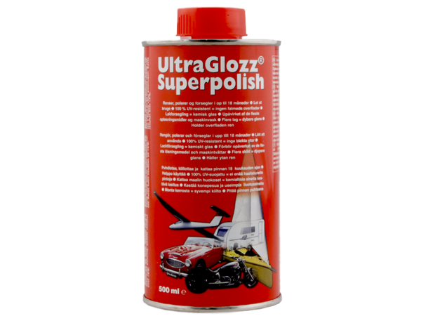 UltraGlozz Superpolish 500ml Rens - Polering - Forsegling 