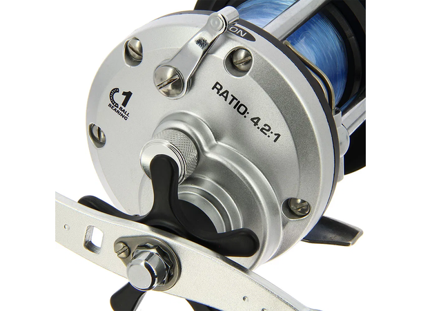 Angling Pursuits LS3000 Multiplikatorsnelle - båtfiske - m/sene 
