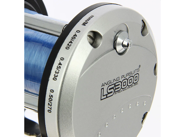 Angling Pursuits LS3000 Multiplikatorsnelle - båtfiske - m/sene 