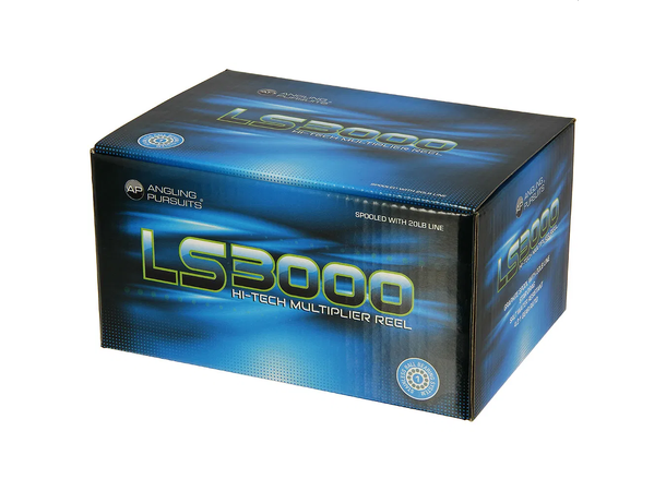 Angling Pursuits LS3000 Multiplikatorsnelle - båtfiske - m/sene 