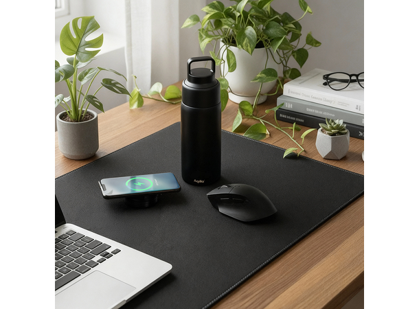 Aqiila Powerbottle BO5 Drikkeflaske - Termos - Powerbank - 0,6l 