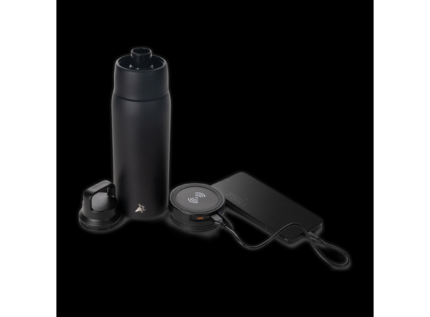 Aqiila Powerbottle BO5 Drikkeflaske - Termos - Powerbank - 0,6l 