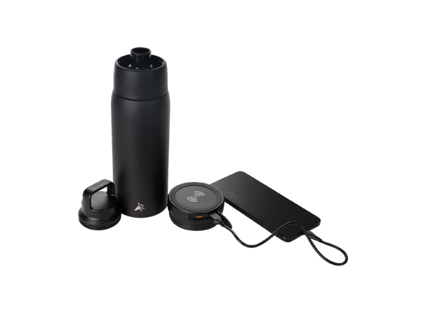 Aqiila Powerbottle BO5 Drikkeflaske - Termos - Powerbank - 0,6l 