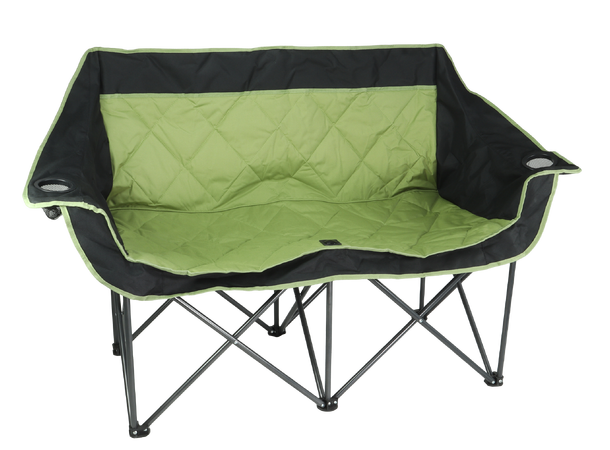 Dobbel Campingstol Sammenleggbar med bæreveske 