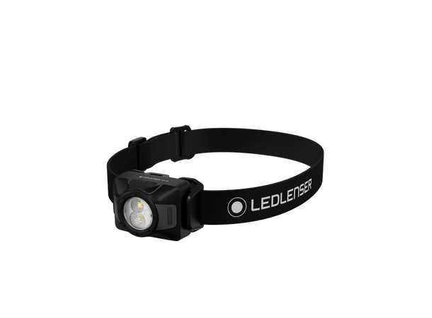Hodelykt Ledlenser HF4R 650lm Oppladbar/batteridrift - 5,2Wt - 130m 