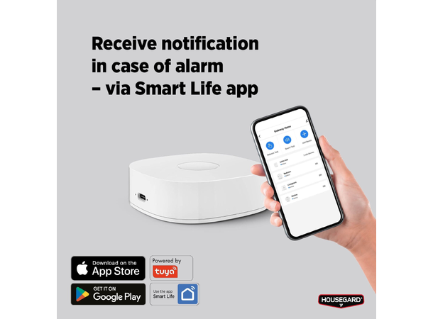 Housegard HUB Luma GW650 - WiFi - Sentral 
