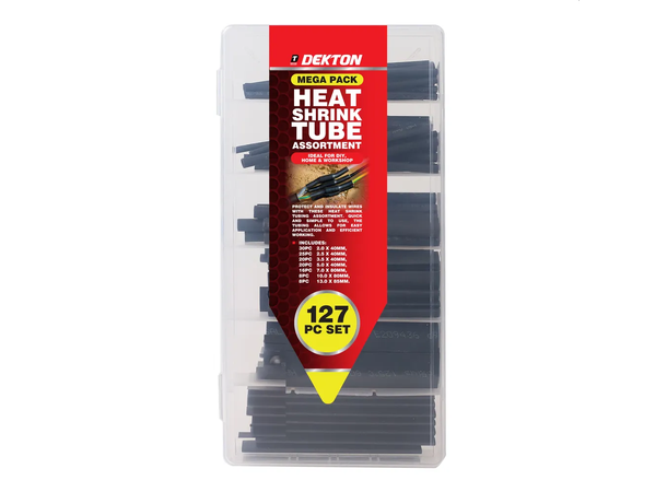 Krympeslange assortement 127 deler Isolasjon 