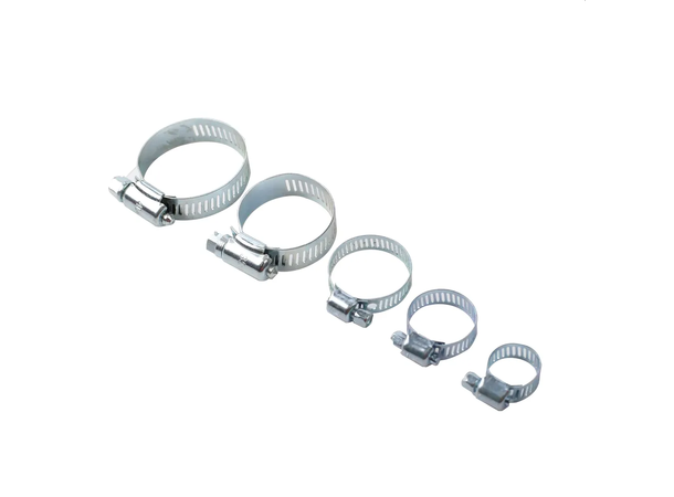 Slangeklemme assortement 26 deler 10-40mm Ø - Galvanisert stål 