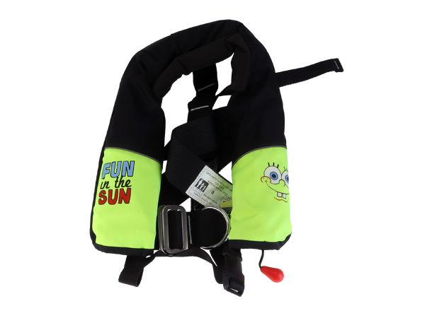 Spongbob Squarepants Automatisk redningsvest for barn 