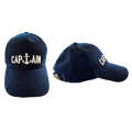 Caps Captain M&#248;rk bl&#229; - Justerbar one-size