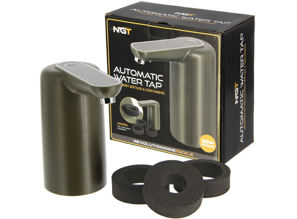 NGT Vannkran for vannkanne Oppladbart batteri - m/lys 